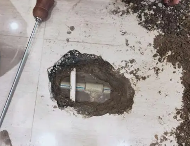 谢家集卫生间测漏水